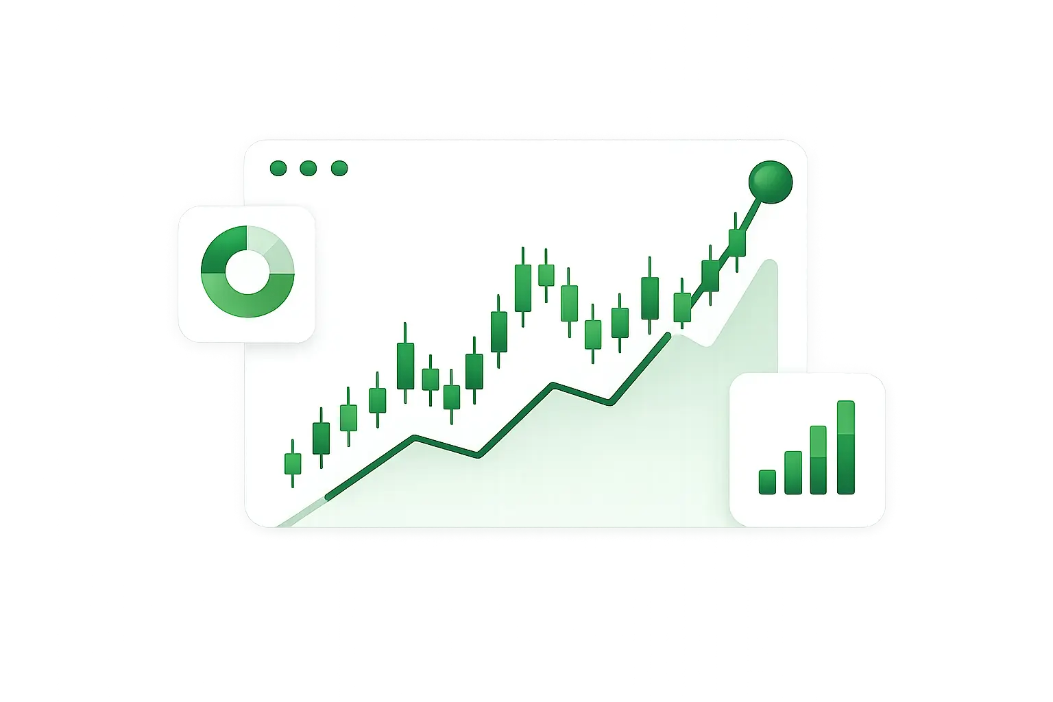 Technical analysis chart with bullish candlestick pattern and market analytics for Grovest Academy share market training.